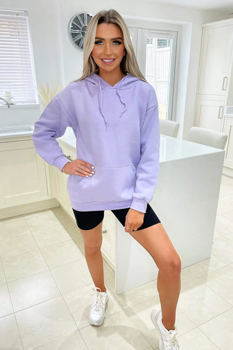 Lilac Oversized Hoodie - Swimclubus