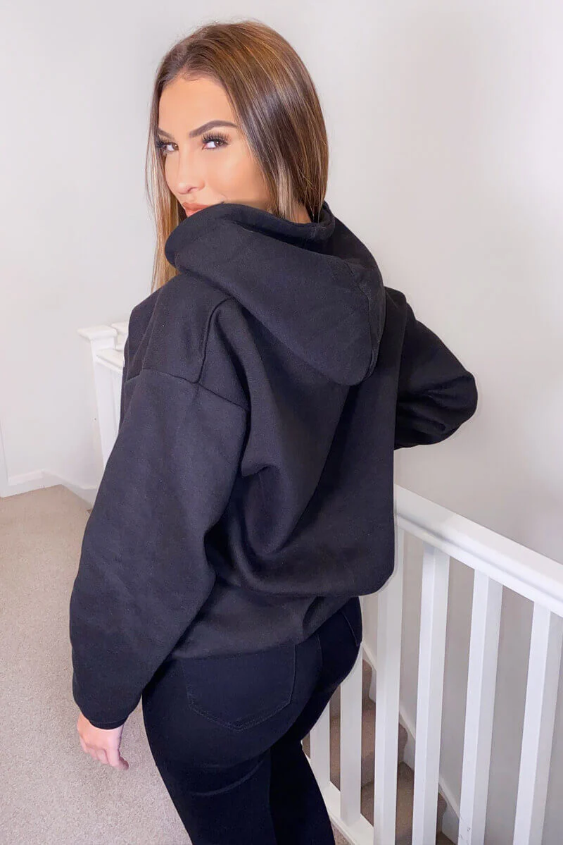 Black Pacific Coast Hoodie - Swimclubus