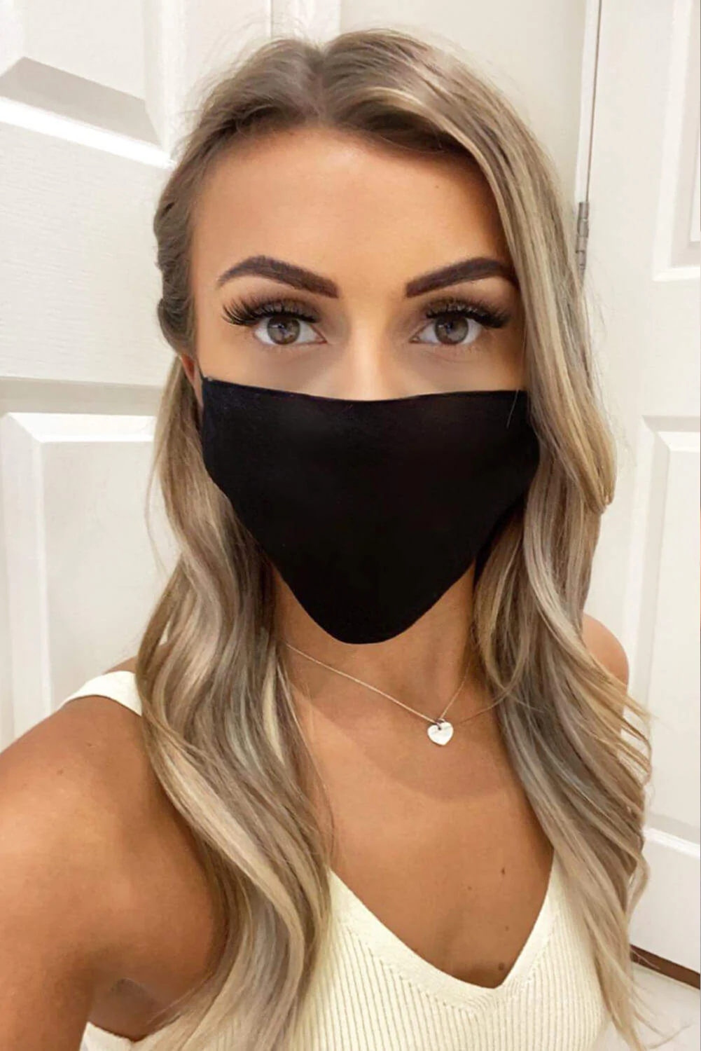 Black Face Covering - Swimclubus