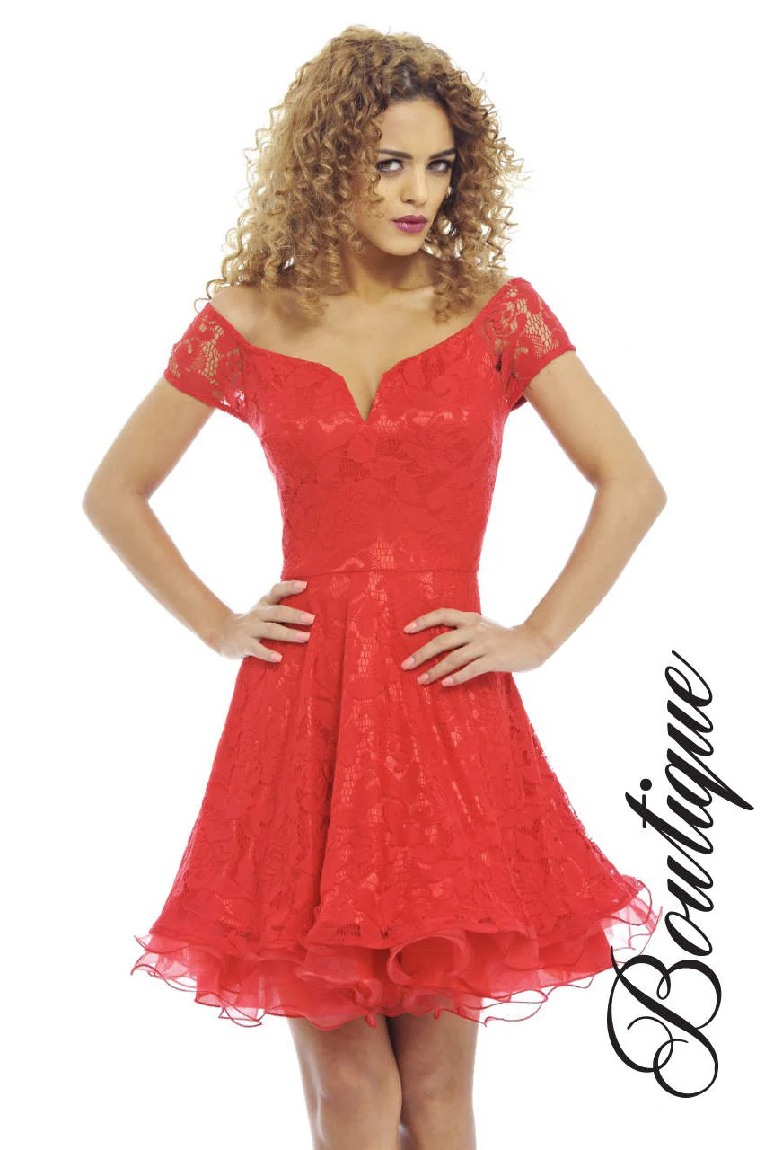 Off The Shoulder  Kick Out Net Dress - Swimclubus